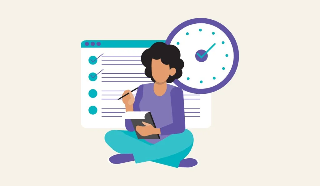 Organização de tempo