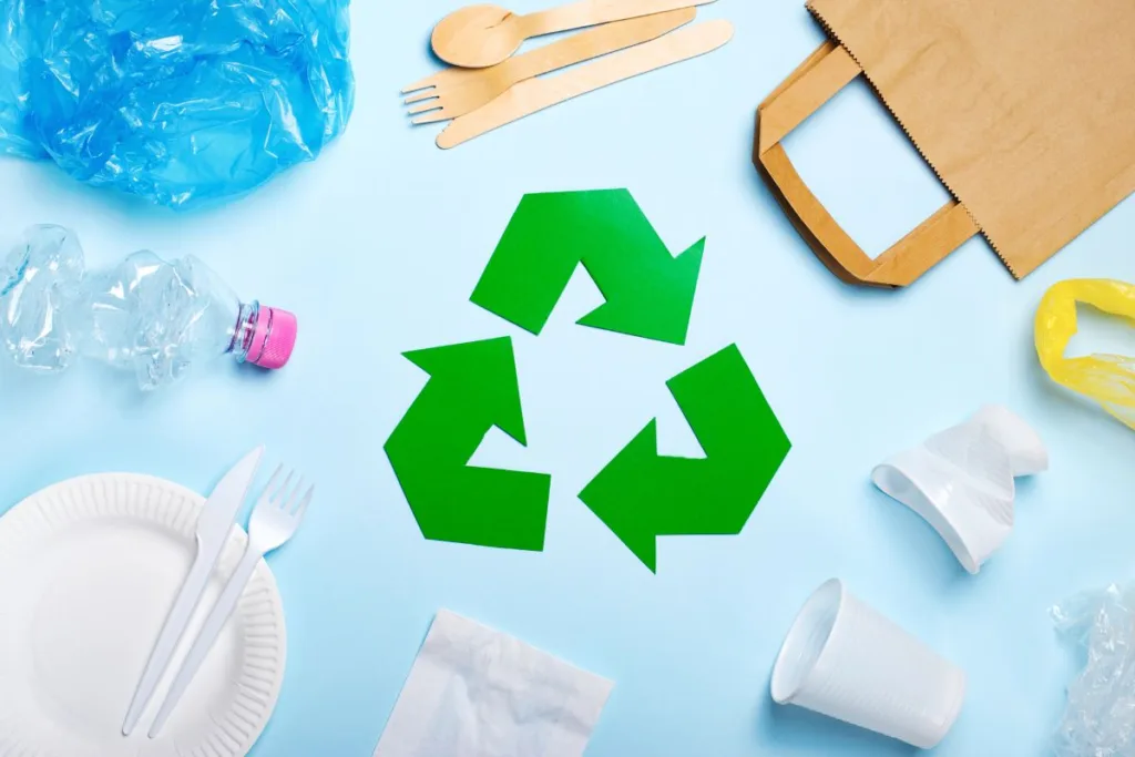 Reciclagem cuidar do meio ambiente