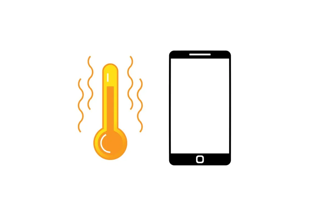 Temperaturas extremas em celulares