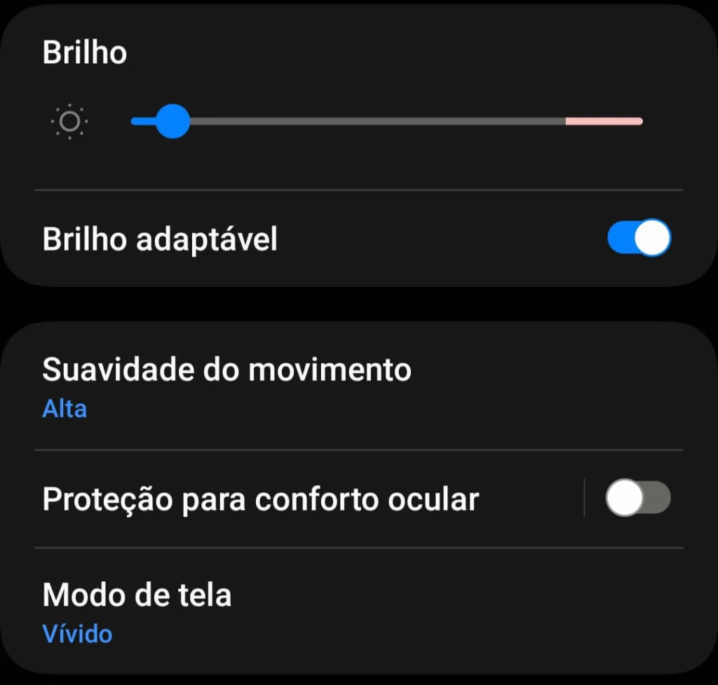 Brilho da tela Como evitar que seu celular gaste a bateria rápido